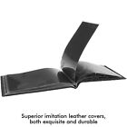 2X Black BankNote 20 Pages Album Stock Collection Storage Currency Holder Pocket