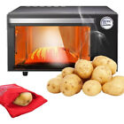2X Microwave Potato Bag Baked Potato Corn Express Cooking Bag Reusable Washable