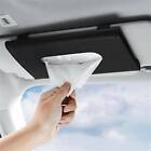 1PC Car Tissue Box Visor Napkin Holder Paper Towel Sun Visor Napkin Holder Black
