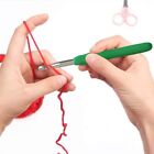 59PCS Beginner Crochet Hooks Kit 5 Roll Yarn Knitting Needles Sewing Set 2Color