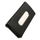 1PC Car Tissue Box Visor Napkin Holder Paper Towel Sun Visor Napkin Holder Black
