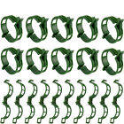 200PCS Tomato Greenhouse Ties Veggie Plant Support Clips Garden trellis Stake AU