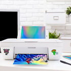 10 pcs A4 Holographic Glossy Self Adhesive Sticker Paper Label Inkjet Printer AU