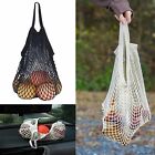6PCS Mesh Net Turtle Bag String Shopping Bag Reusable Fruit Storage Handbag Tote