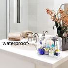 Cosmetic Makeup Toiletry Clear PVC Organizer Travel Wash Bag Holder Set