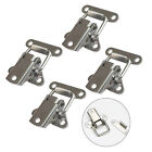 4 X Stainless Steel Clasp Case Clip Loop Suitcase Box Trunk Latch Lock Guitar AU