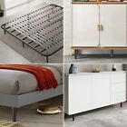 4X Bed Legs Adjustable Retractable Heavy Duty Bed Center Frame Support Feet Leg