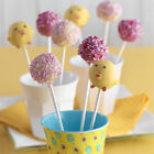 200pcs Cake Pop Sticks White Paper Stick Lolly Lollipop Candy Party - 15cm Long