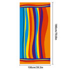 100x180cm Microfiber Bath Beach Towel Gym Sport Footy Travel Yoga Swimming