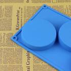 3 Holes Silicone Cake Pie Custard Tart Resin Mold Bakeware Coaster Tray Moulds