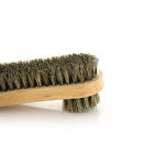 Double sided leather shoe polish brush oval oiled scrub shoe cleaning tool AU