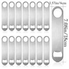 Bottle Opener Stainless Steel Flat Bar Blade Cap Remover Can Beer Drink