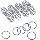 Hinged Rings Clips 25mm Binder Hinge Metal Scrapbooking Split Album AU