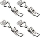 5X Pull Over Centre Latch Trailer Toggle Overcentre Latch Fastener Door Hook AU