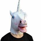 Horse Head Mask Female Latex Prop Animal Cosplay Costume Party Halloween