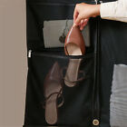 Gusseted Suit Cover Hanging Clothing Cover with 3 Large Mesh Shoe Pockets