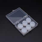 6x Reusable Silicone Ear Plugs for Swim Sleep Work Study Travel Noise Reduction