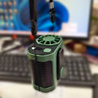 Portable Belt Fan Cooling Outdoor Personal Waist Clip Fans USB Electric Cooler