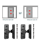 Barn Door Lock Heavy Duty Sliding Barn Door Latch Lock 90Degree Gate Latch Kit