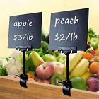 20pcs Clip Sign Holder Shop Business Clothing Rack Price Card Display Clamp Clip