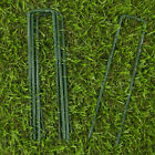 50PCS Synthetic Artificial Grass Turf Pins U Shaped Fastening Pegs Lawn Weed Mat