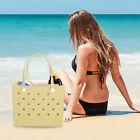 EVA Beach Bag Rubber Tote Bag Beach Storage Handbag Waterproof Travel Bag AU
