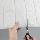 20PCS 3D Wallpaper Wall Panels Self Adhesive Brick Waterproof Stickers 70*77CM