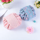 Lazy Cosmetic Bag Printing Drawstring Makeup case Storage Bag Portable Travel AU