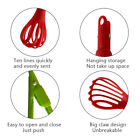 Multifunction Egg Beater Rotary Kitchen Food Tongs Whisk Mixer Egg Mixer Tool