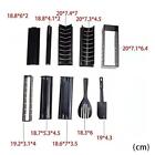 13PCS DIY Sushi Maker Making Kit Rice Roller Mold Set for Beginners Kitchen Tool