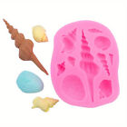 Ocean Sea Shell Silicone Fondant Mould Cake Sugar Craft Icing Baking Mold