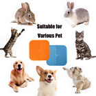 Silicone Dog Pet Lick Mat Pad Boredom Buster Slow Feeder Bath Grooming Helper AU