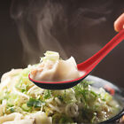 20Pcs Soup Ramen Spoons Asian Chinese Japanese Utensils Long HandleHook Flatware