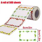 500X Adhesive Freezer Food Jam Stickers Label Kitchen Sticker Food Storage Label