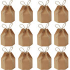 50pcs Xmas Candy Gift Box Bag Pillow Favor Kraft Paper Gift Favour Wedding Party