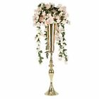 90cm Gold Mermaid Horn Vase Iron Centrepiece Flower Vase Party Wedding Pot Decor