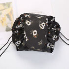 Lazy Cosmetic Bag Printing Drawstring Makeup case Storage Bag Portable Travel AU