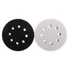 2PCS 8-Hole Soft Sponge Interface Pad for Sanding Pads and Hook 5 Inch(125MM) AU