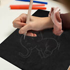 100 Sheets Carbon Paper Transfer Copy Graphite Tracing A4 Wood Canvas Art Black