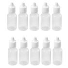 Empty Plastic Dropper Bottles Squeezable Drop Liquid Container