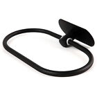 2X Stainless Steel Oval Towel Ring Rail Holder Wall Mounted Hand Towel Rack Bath