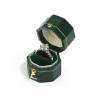 Green Mini Jewellery Box Ring Storage Organizer Case Small Travel Box for Rings
