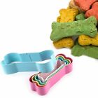 5/10PCS Dog Bone Shape Cookie Mold Stainless Steel Cake Cutter Party Baking Tool