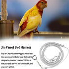 3M Bird Leash And Leg Ring Ultra-light Parrot Bird Harness Training Rope
