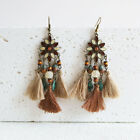 Chic Bohemian Dreamcatcher Tassel Earrings Geometric Design Women's Jewelry AU