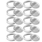 Splits Lids Sealing Storage Solid Caps Cover for Regular/Wide Mouth Jar