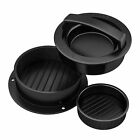 5in1 Hamburger Press Mould Stuffed Non-stick Burger Patty Maker Kitchen Tools AU