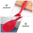 Rice Spoon Food Grade Silicone Heat Resistant Non-stick Kitchen Best Tools NEW