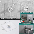 10x Punch-Free Self Adhesive Screw Sticker Wall Hanging Sucker Hook Nail Holder