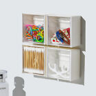 Clear Wall Mounted Storage Box Little Tiny Things Organizer Cases AU